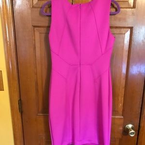 Ivanka Trump Dresses - EUC, wore once, Beautiful Fusha color, Gold chain Ivanka Trump Dresses - EUC, wore once, Beautiful Fusha color, Gold chain